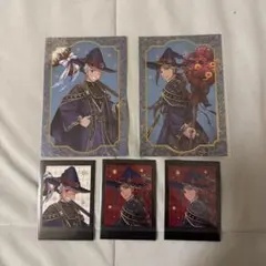 ツイステ ブルームバースデー ポストカード ぱしゃこれ カリム ジャミル 箔押し