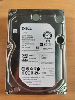 内蔵型ハードディスクドライブ 006 DELL HDD 8TB ST8000NM0185 005 DELL HDD 8TB ST8000NM0185 - メルカリ