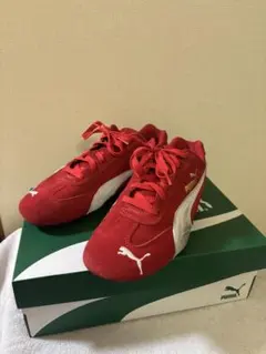 PUMA スピードキャット　24.5 赤