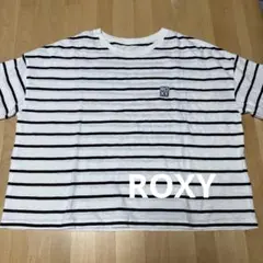 ROXY ストライプ 半袖Tシャツ