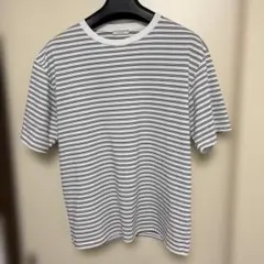 BAYFLOW ボーダー Tシャツ 半袖 ホワイト ブラック美品!