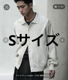 WYM-T/C BASIC KNIT SHIRT CARDIGAN