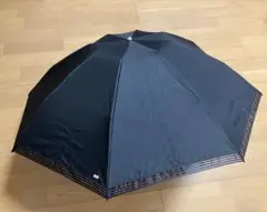 日傘 折りたたみ傘 晴雨兼用 黒　ブラックのサムネイル