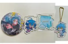 サカモトデイズ コレクション缶バッジ デコラ 赤尾晶 アクリルキーホルダー