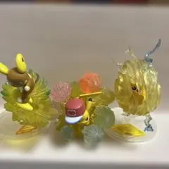 ピカチュウ z技　モンコレ　3点セット モンコレEX EZW-06 Zワザ サトシのピカチュウ -1000まんボルト