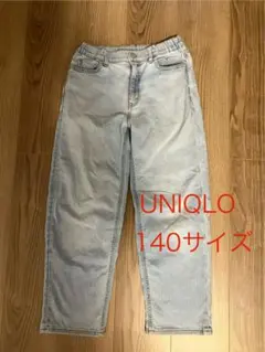 UNIQLO 140サイズ ライトブルー デニム