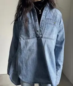 AMERI DENIM SKIPPER SHIRTのサムネイル