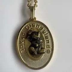当時物 VINTAGE DISNEY ミッキー ネックレス レトロ 18KGP - メルカリ