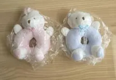 【新品未使用】ベビー ガラガラ　うさぎ・くま　2つセット