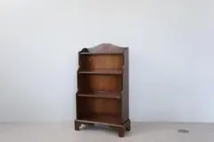 イギリスアンティーク□1890年代□マホガニー□ブックシェルフ□3段