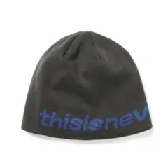 thisisnever ブラック ニット帽