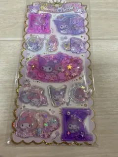 サンリオ　キラキラウォーターインシールマイメロディ & クロミ