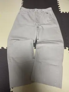 GU バギーパンツ ベージュ