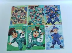 忍たま乱太郎クリアカードコレクションガムのカード。低学年セット