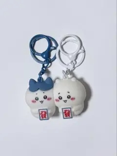 ちいかわ キーホルダー 2個セット ちいかわ×ハチワレストラップ チャーム