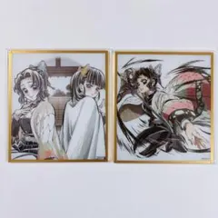 劇場版 鬼滅の刃 Web Shop くじ アクリル色紙 胡蝶しのぶ 2点セット