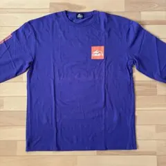 CAMP7 長袖カットソー パープル