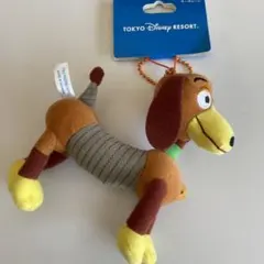 新品　トイストーリー　スリンキー　ぬいぐるみストラップ　ディズニーランド