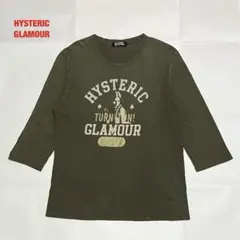 【人気】HYSTERIC GLAMOUR　ヒステリックグラマー　七分袖カットソーのサムネイル