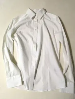 ホワイト 長袖シャツ XL
