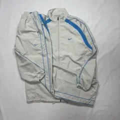 00s Nike トラックジャケット セットアップ グレー y2k