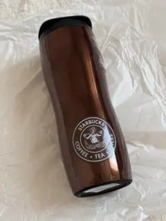 【スターバックス シアトル1号店】ブラウン ステンレス製タンブラー　参考写真あり