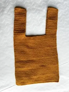 毛糸　ハンドバッグ