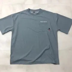 ディズニー Disney ドライ ミッキー ポケット サラサラ Tシャツ Mのサムネイル