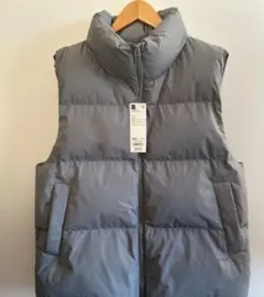新品　GU ヒートパデッドベスト　グレー　XXL