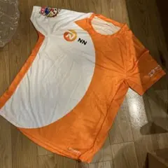 CRAFT NN charity run! Tシャツ オレンジ/ホワイト