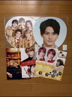 平野紫耀　うちわ　映画パンフレットセット