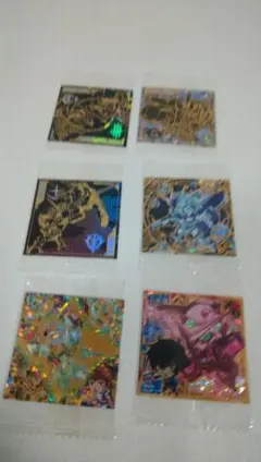 ガンダム　シールウエハース　シークレット　他　６点