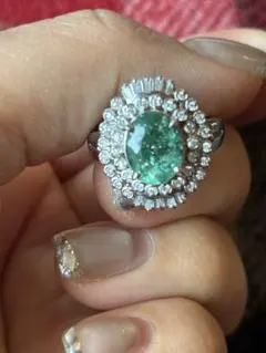 パライバトルマリン　リング