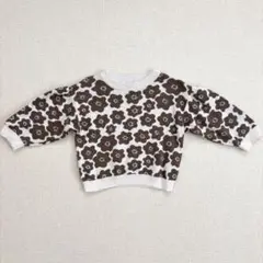 GROWN 花柄ニットセーター　size2