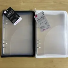 DAISO 6リングファイル　2セット
