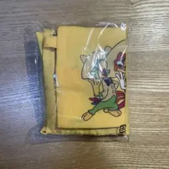 ディズニーストア　3人の騎士　エコバッグ　黄色　ドナルド　パンチート　ホセ