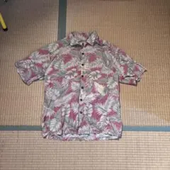 USA製 TORI RICHARD アロハシャツ M ボタニカル ハワイ