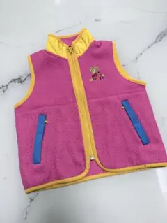 MIKIHOUSE ミキハウス ★ フリースベスト / 110 / ピンク