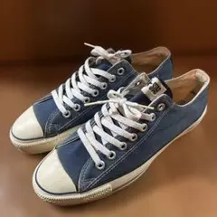 90s USA製 コンバース オールスター ローカットNavy 8.5 27cm