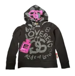 LOVEREVOLUTIONラブレボ130パーカー フード付きトレーナー