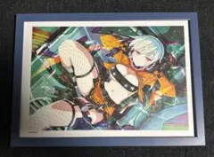 切抜 額装 A4サイズ シノビマスター 閃乱カグラ NEW LINK 奈楽