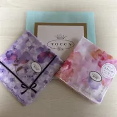 TOCCA トッカ ハンカチ 2枚セット 花柄 新品
