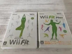 「Wii Fit」「Wii Fit Plus」2本セット　※値下げ交渉不可