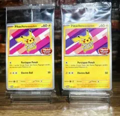 値下げ【未開封、新品、2枚セット】バティックシャツ　ピカチュウ バティックシャツのピカチュウ(未開封)フェスティバル | 日本トレカ