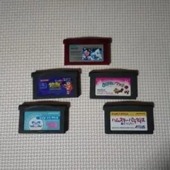 《G-5》♤【ゲームボーイアドバンス】カセット 5点セット