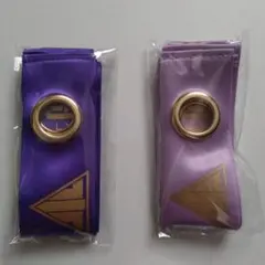 ミュージカル刀剣乱舞 十周年祝賀祭 付け替えリボン 水心子・清麿