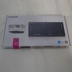 ELECOM 超薄型 　有線薄型ミニキーボード　TK-FCP096
