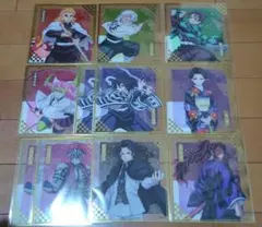 アニプレックスオンラインくじ　鬼滅の刃　クリア色紙　11枚セット　新品未開封