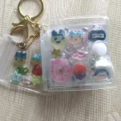 感謝sale♡匿名発送　キーホルダー付きミニシール帳　完成品125