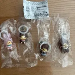 即日匿名発送 モンチッチ めじるしアクセサリー2 4種類セット 新品未使用品